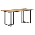 63" Rough Mango Wood Dining Table Z2360