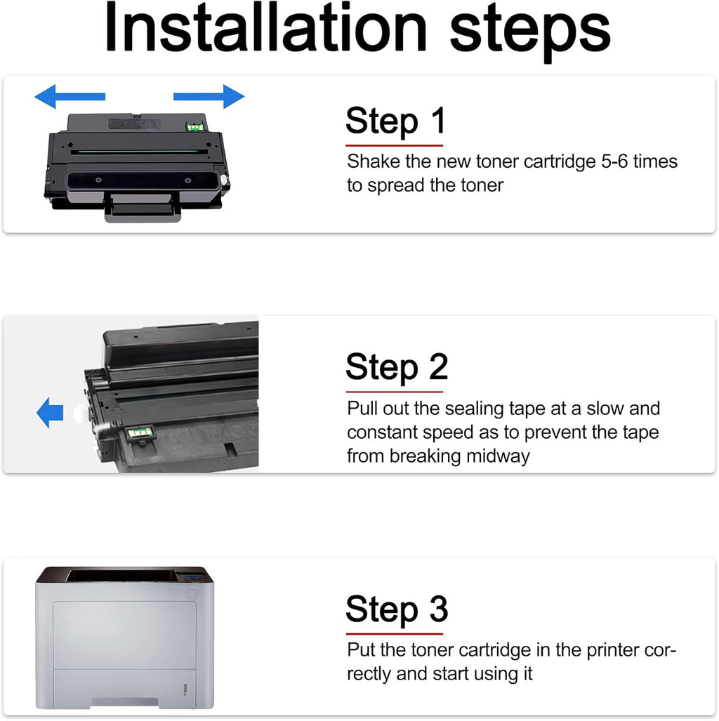 3 Pack Black Toner Cartridge N21218