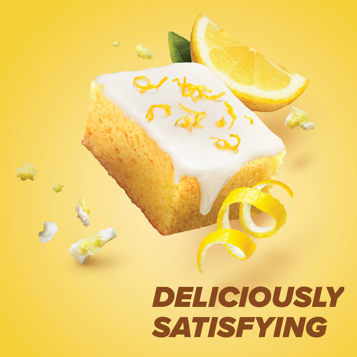 Lemon Cake Protein Bars, 20g Protein, Gluten Free, 1.76 oz, 6 Ct M6216