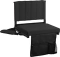 Padded Foldable Stadium Seat with Cup Holder B8076