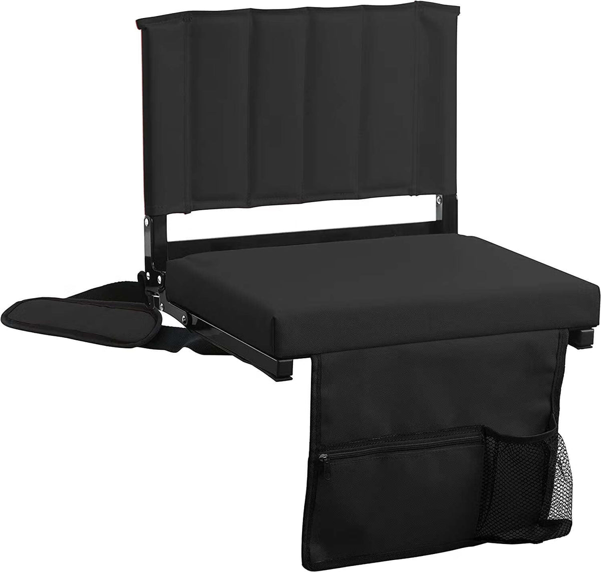 Padded Foldable Stadium Seat with Cup Holder B8076
