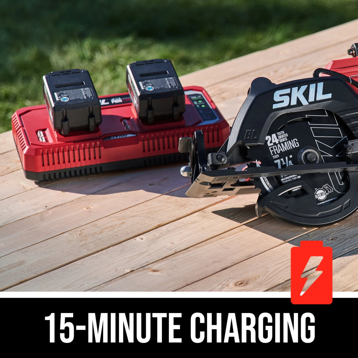20 Volt Brushless 7-1/4 IN. Rear Handle Circular Saw F85543