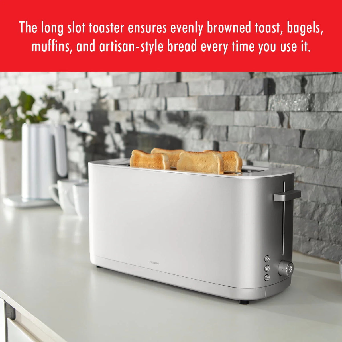 4-Slice Long Slot Toaster P228068
