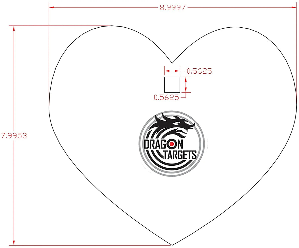 3/8 inch Thick Laser Cut AR500 Steel Targets E1801