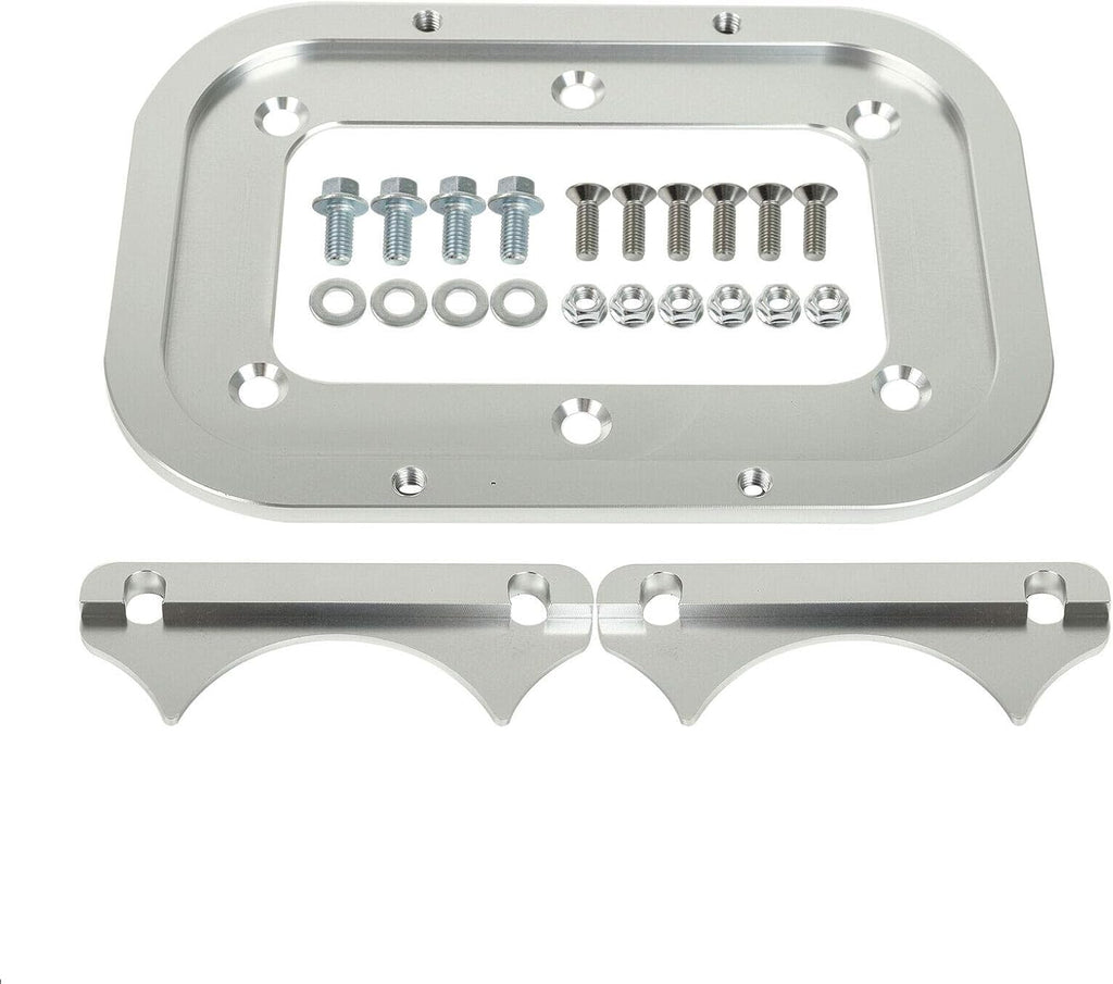 Red Yellow Blue Billet Aluminum Battery Tray Pack of 2 J9888