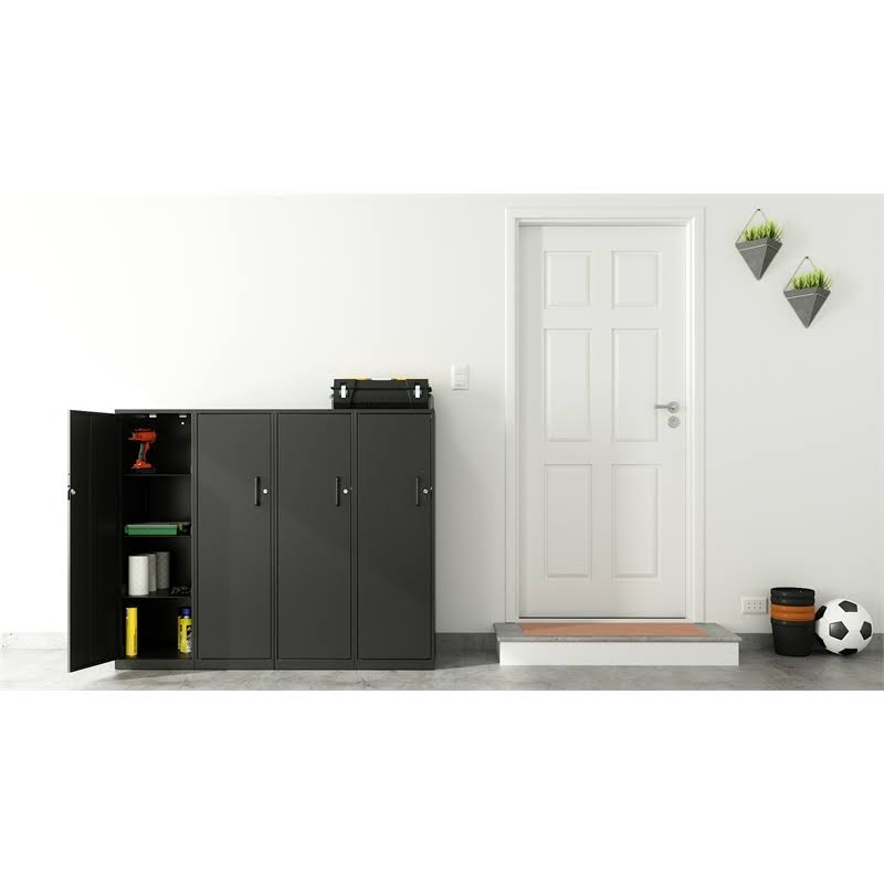 4 Shelf Storage Cabinet X8489