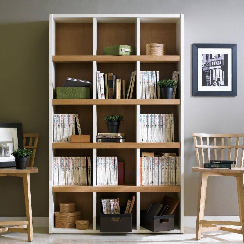 Maple Espresso Bookcase L724