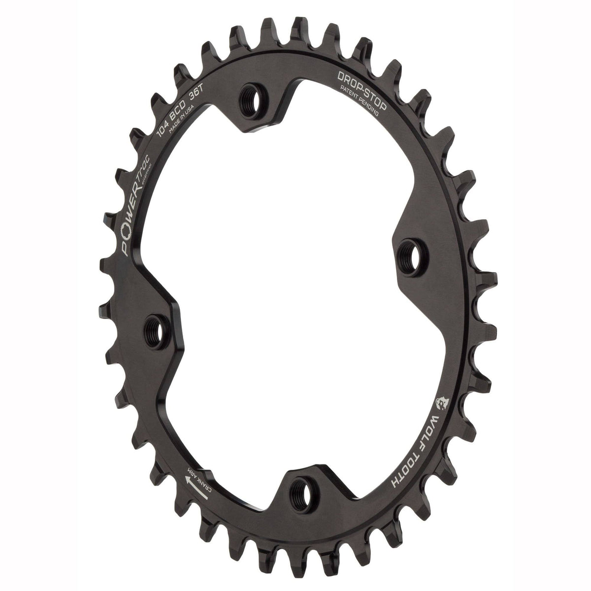 34T 104 BCD 4-Bolt Chainring P976