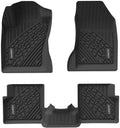Black All Weather TPE Car Floor Mats N8269
