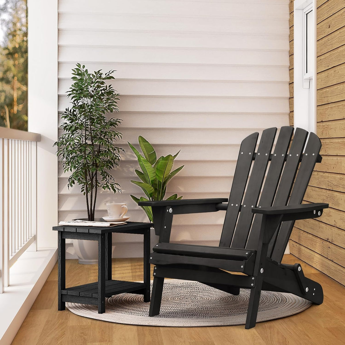Wood Adirondack Chair J9481