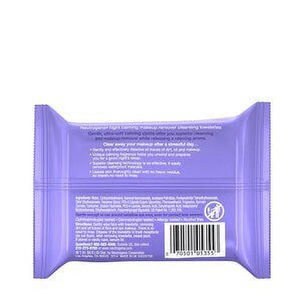 6 Pack Make-Up Remover Cleansing Towelettes 25 Each D251365
