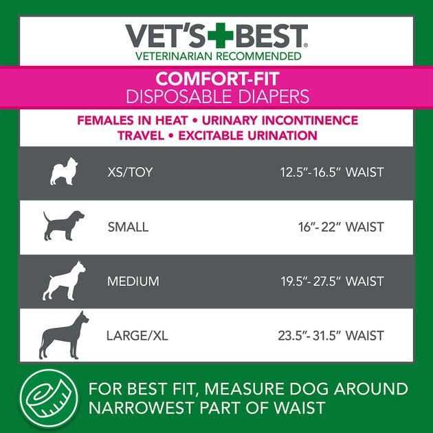 Disposable Female Dog Diapers F607