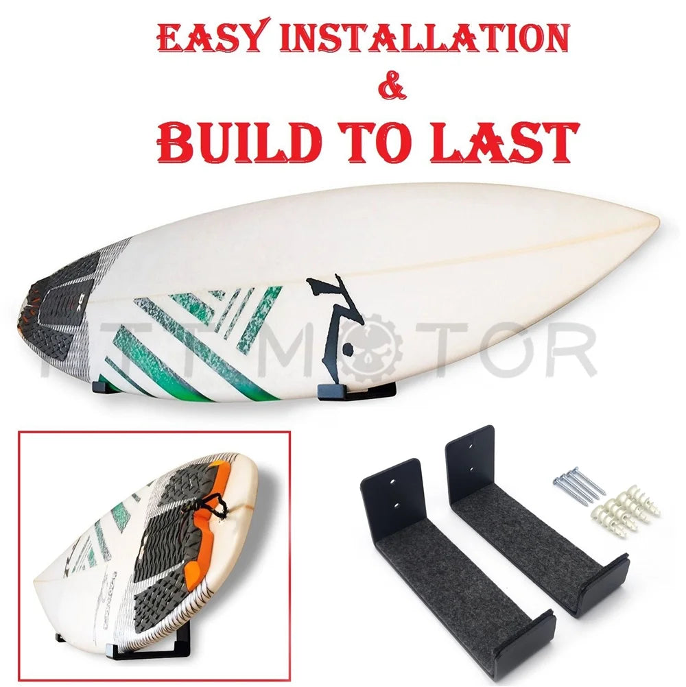 Surfboard Storage Wall Hanger Rack Organizer T5481