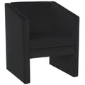 Black Velvet Accent Chairs S393381
