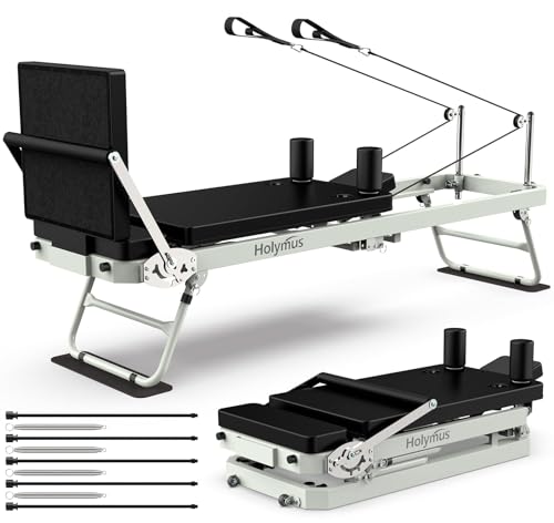 77.5" Foldable Pilates Reformer Machine N854