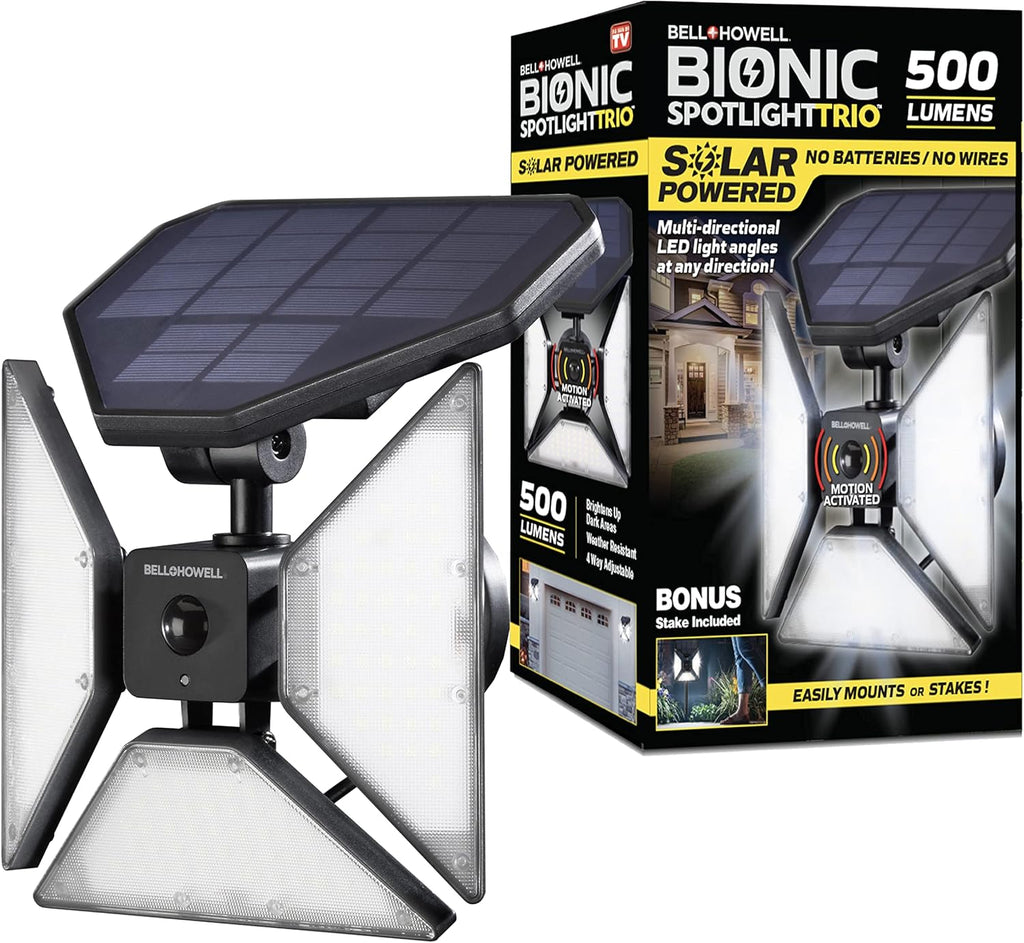 Solar Motion Sensor LED Spot Lights U4794