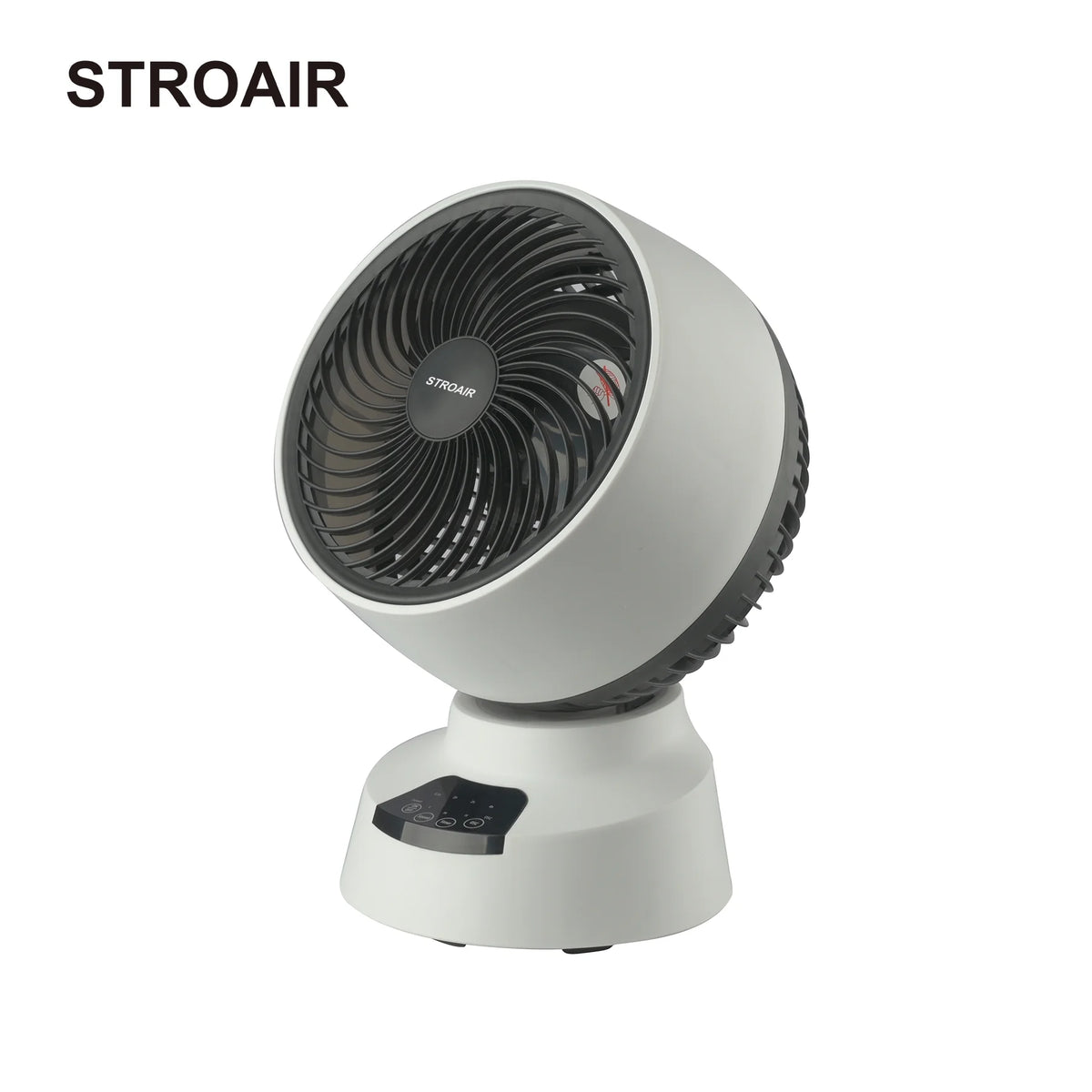White Oscillating Table Fan D470