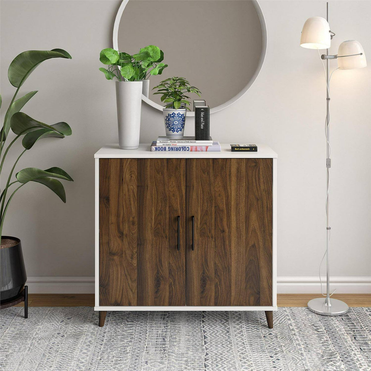 White Accent Cabinet W597104