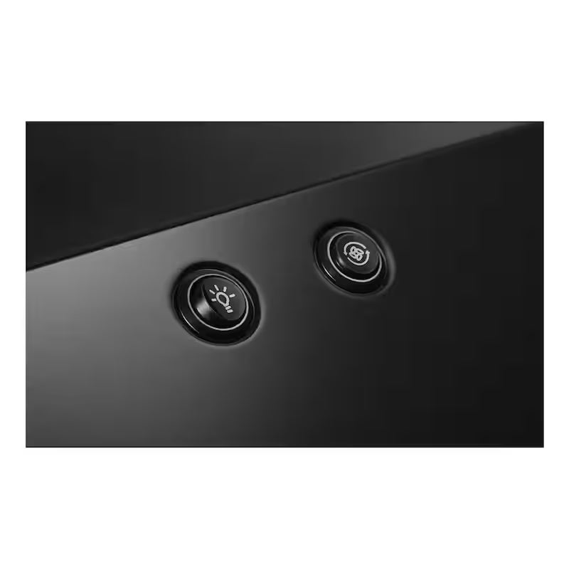 Black Under Cabinet Range Hood W3105