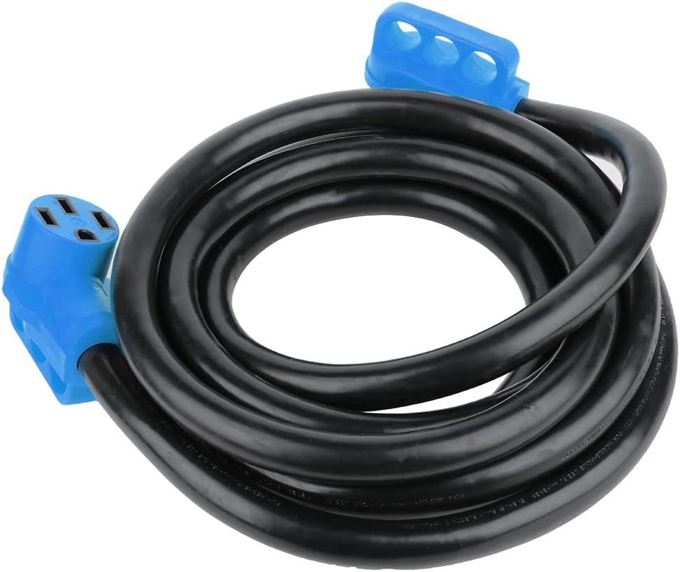 15 Feet 50 Amp RV Power Extension Cord with Handle X87374