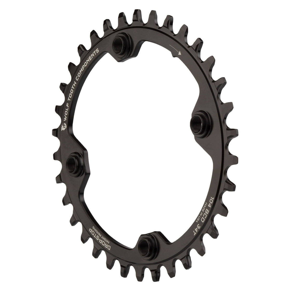 34T 104 BCD 4-Bolt Chainring P976