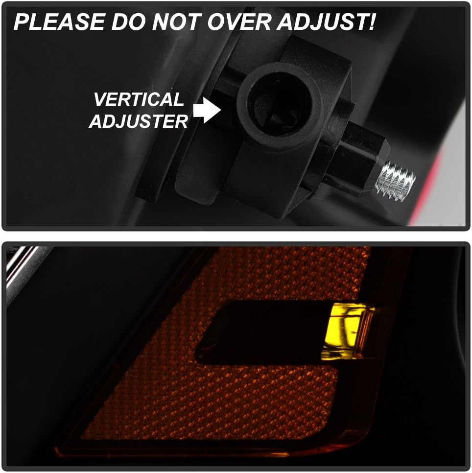 White LED DRL Headlights Assembly H759