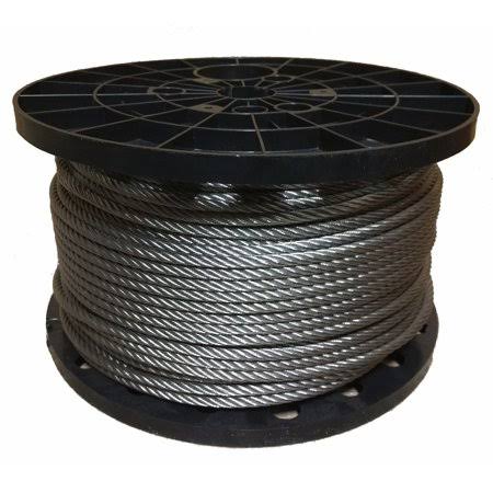 Stainless Steel Aircraft Cable Wire Rope 7x19 Type 304 (350 Feet) Y630232