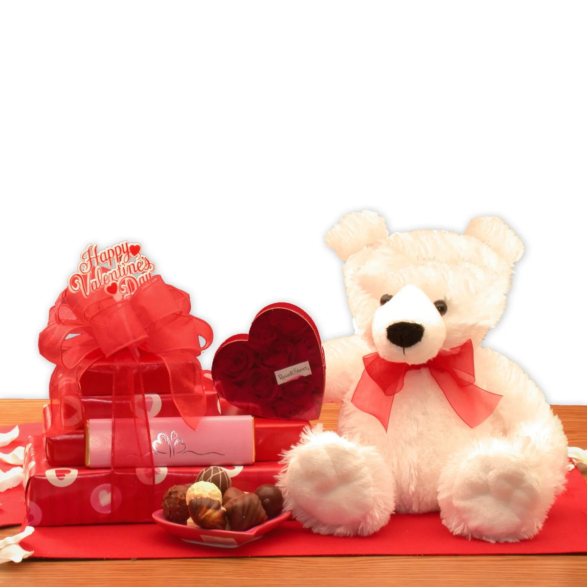 Teddy & Chocolate Gift Tower O2981