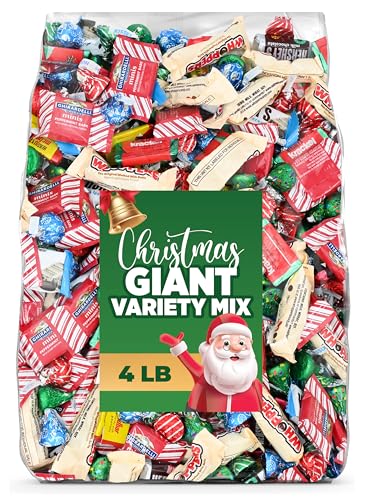 Christmas Chocolate Candy Mix 4LB Assorted Individually Wrapped R343