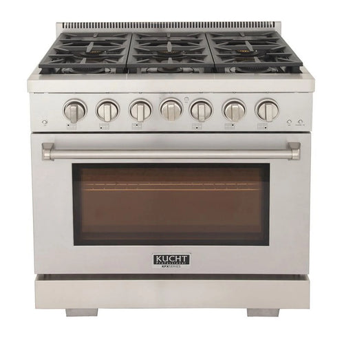 36" Stainless Steel Propane Gas Range with Oven T914