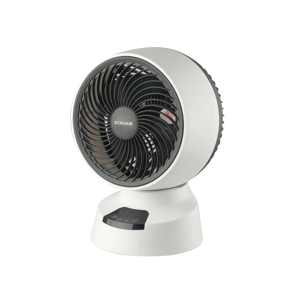 White Oscillating Table Fan D470