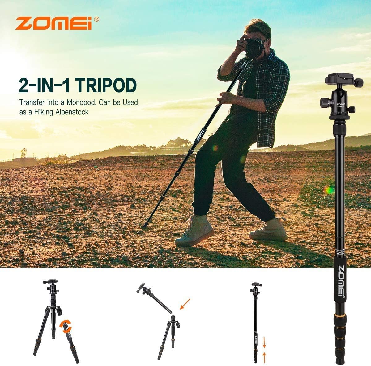 Aluminum Tripod Pack of 2 Y36636