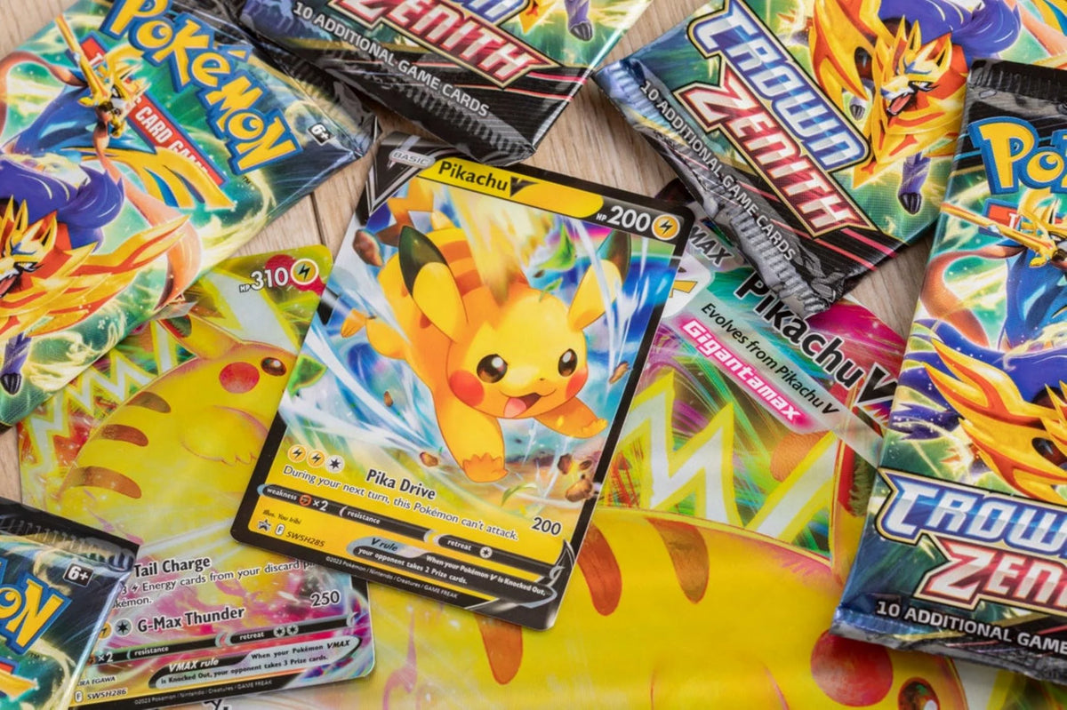 7 Booster Packs Pokemon Trading Card Game Special Collection U85206