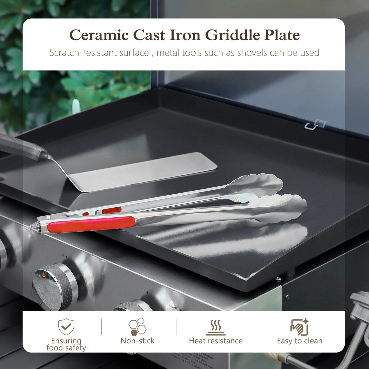 3-Burner Propane Gas Griddle M374281
