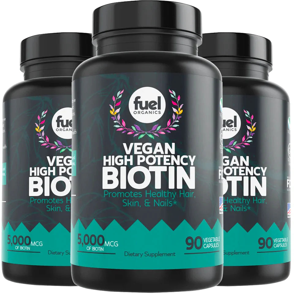 Biotin 5000mcg Supplement 90 Capsules Q762