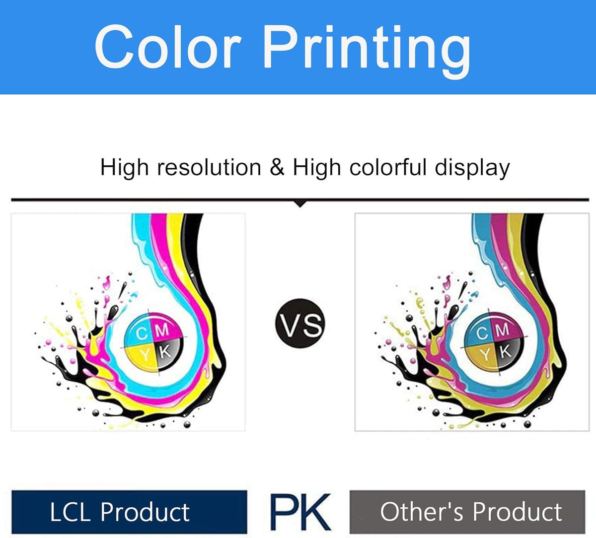 4-Pack Toner Cartridge Bk Cyan Magenta Yellow I70098