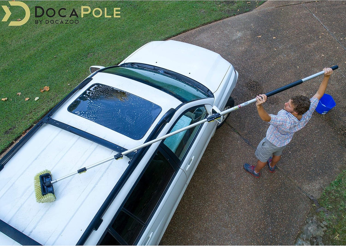 6-24 Foot Soft Bristle Car Wash Brush and Extension Pole N287124