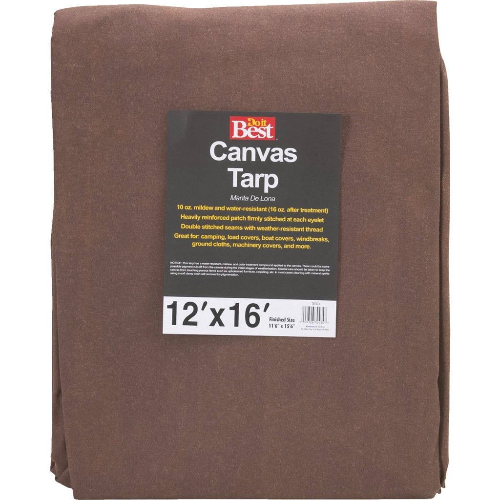 12X16-10Oz Canvas Tarp Q189