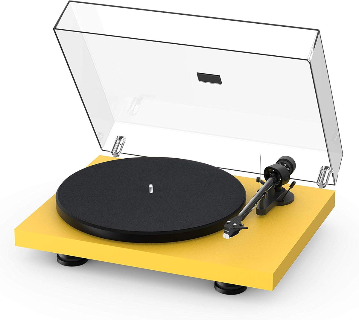Satin Steel Blue Turntable with Carbon Fiber Tonearm X27616
