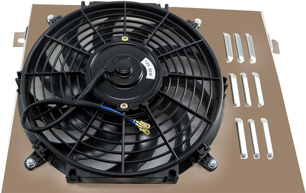 Motor Full Aluminum Radiator Shroud Fan for Chevy Corvette V8 J74495