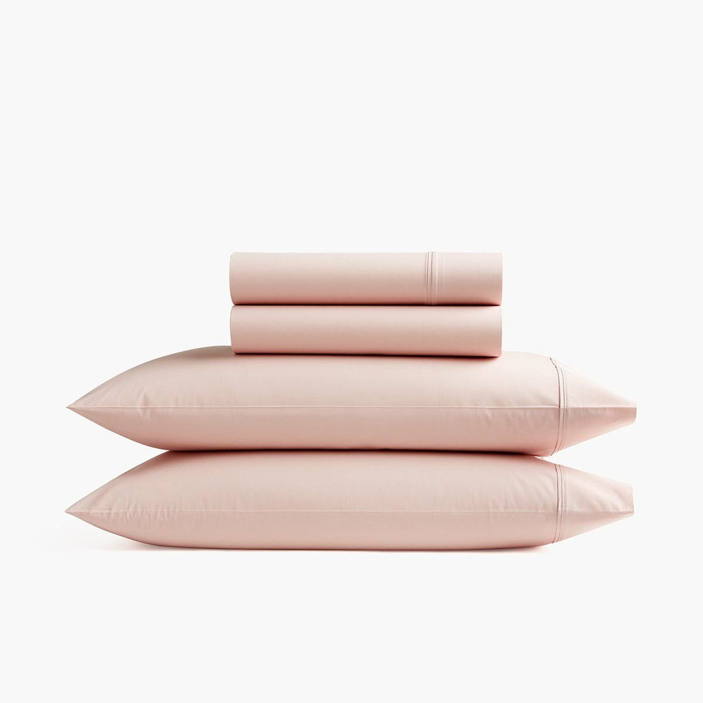 Cal King Organic Percale Sheet Set in Taupe C2284