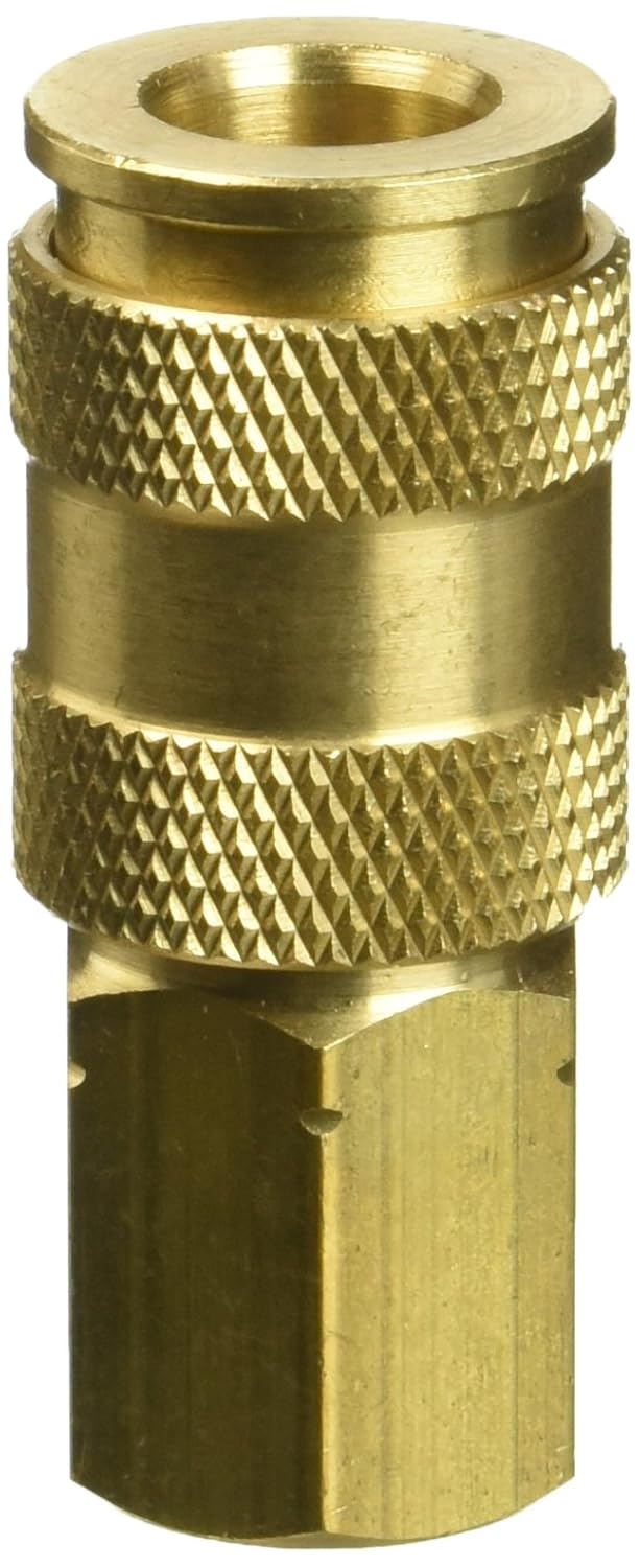 1/4 FNPT Highflowpro Air Coupler Fitting, Box of 10 F105725