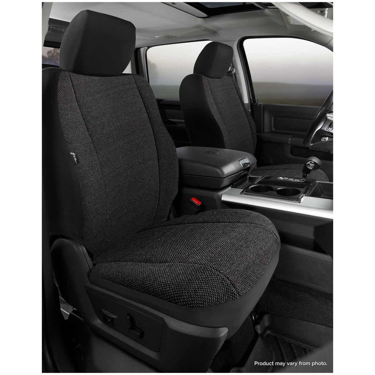 Black Solid Seat Cover A642
