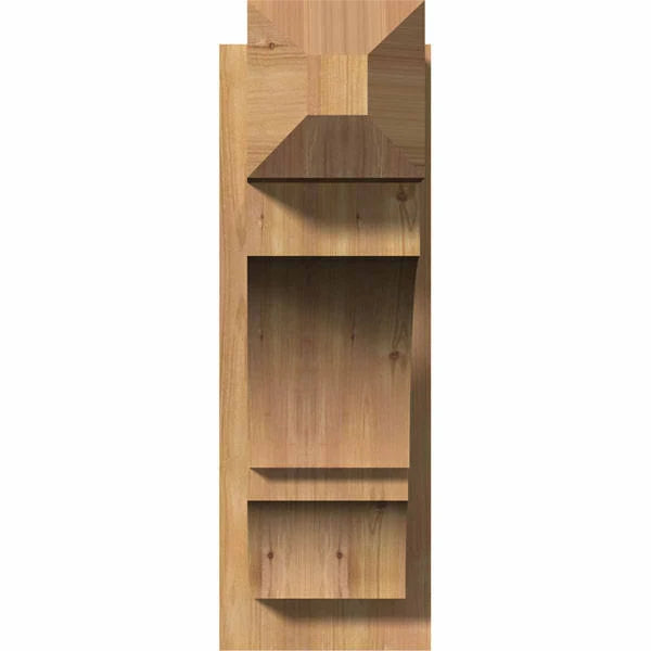 7 1/2x22W x 22x22D x 22x22H Western Red Cedar Craftsman Outlooker G197772