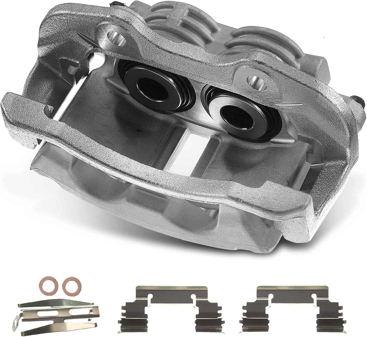 Disc Brake Caliper Assembly with Bracket 2-PC Set V49708
