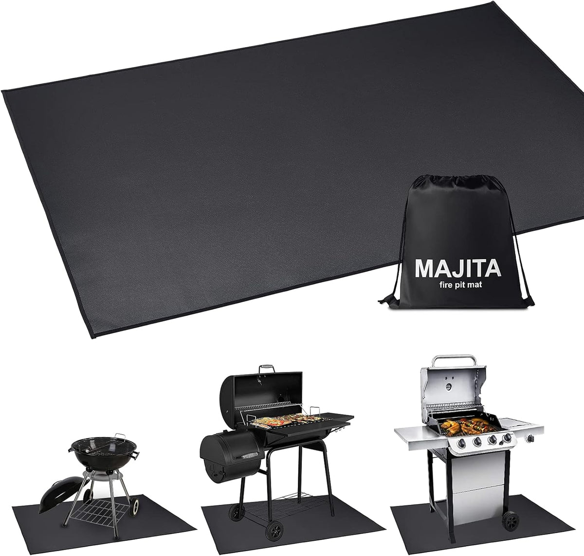 Fireproof Mat 42 x 30 Inches Pack of 2 V253