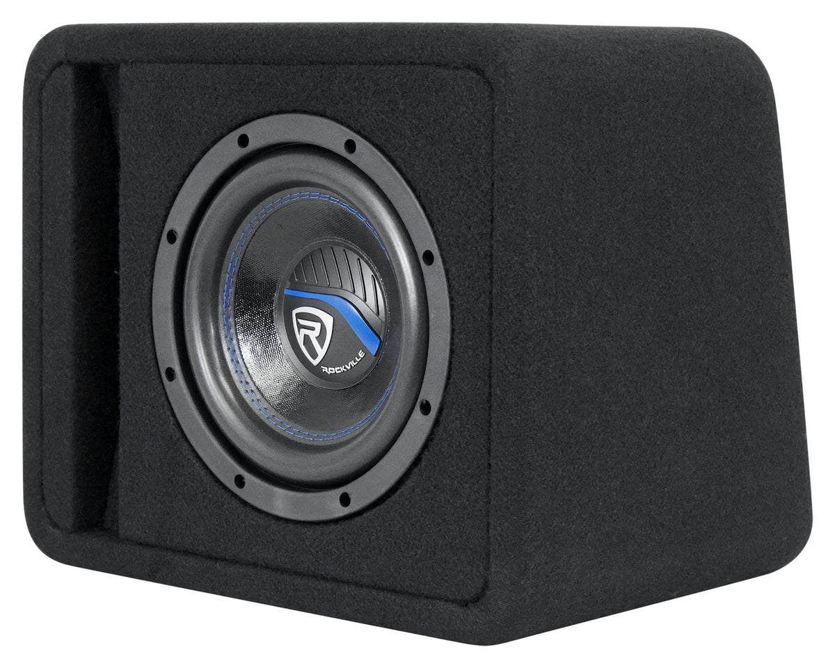 8" 800w Loaded Car Subwoofer Enclosure + Amplifier T937