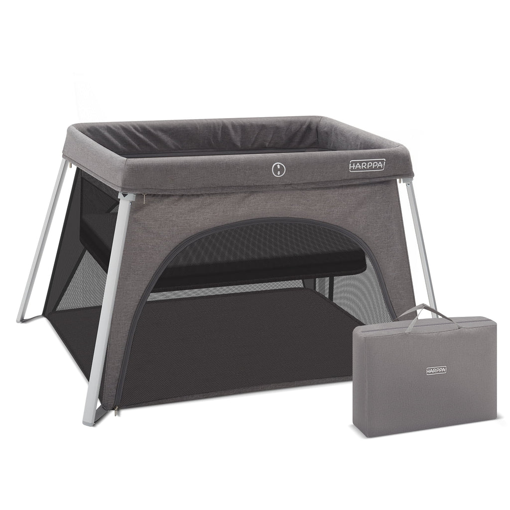 Portable Foldable Travel Crib with Mattress I5008