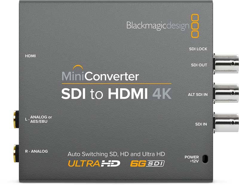 SDI to HDMI 4K Mini Converter X346979