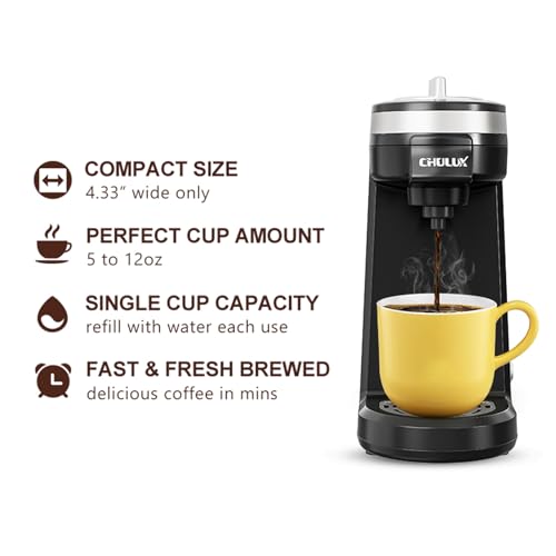 Red Single Serve Coffee Maker L8618